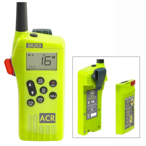 Buy ACR Electronics 2827 SR203 GMDSS Survival Radio w/Replaceable Lithium