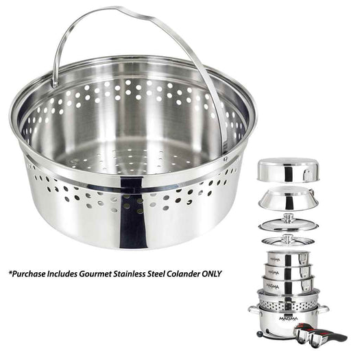 Buy Magma A10-367 Gourmet Stainless Steel Colander - Boat Outfitting