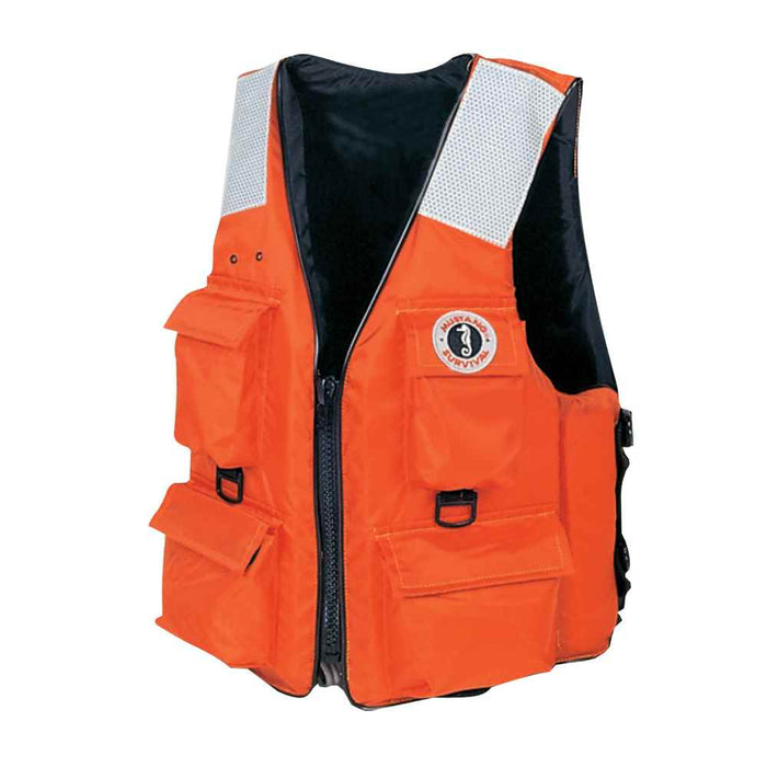 Buy Mustang Survival MV3128T2-XXL-OR 4-Pocket Vest w/SOLAS Reflective Tape