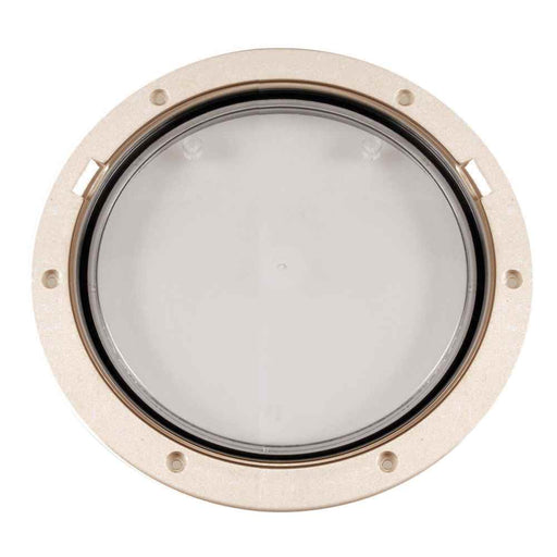 Buy Beckson Marine DP81-N-C 8" Clear Center Pry-Out Deck Plate - Beige -