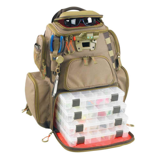 Buy Wild River WT3604 NOMAD Lighted Tackle Backpack w/4 PT3600 Trays -