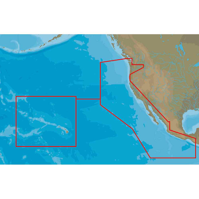 Buy C-MAP NA-D024-FULL 4D NA-D024 - USA West Coast & Hawaii - Full Content