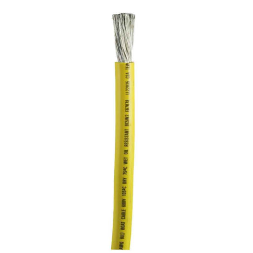 Buy Ancor 1179-FT Yellow 2/0 AWG Battery Cable - Sold By The Foot - Marine