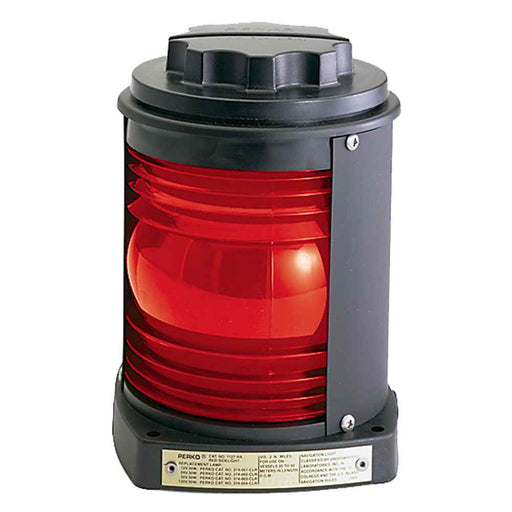 Buy Perko 1127RA0BLK Side Light - Black Plastic, Red Lens - Marine