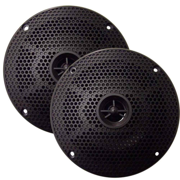 Buy SeaWorthy SEA5582B 5" Round 2-Way Speakers - 75W - Black - Marine