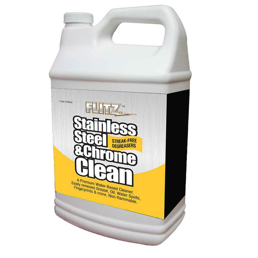 Buy Flitz SP 01510 Stainless Steel & Chrome Cleaner w/Degreaser - 1 Gallon