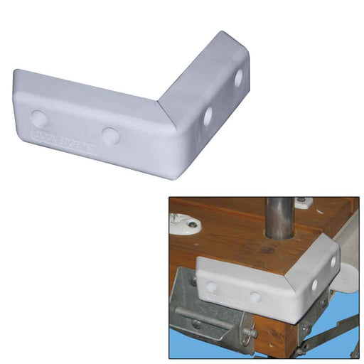 Buy Dock Edge 1059-F Protect Corner HD 16" PVC Dock Bumper - Anchoring and