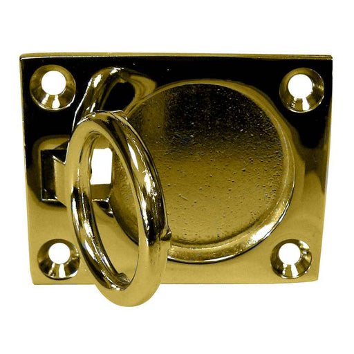 Buy Whitecap S-3362BC Flush Pull Ring - Polished Brass - 2" x 2-1/2" -