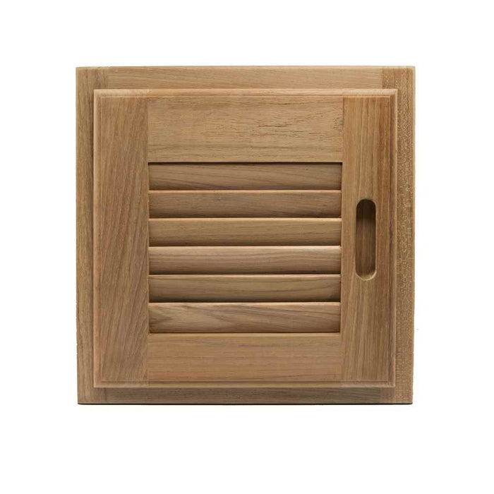 Buy Whitecap 60720 Teak Louvered Door & Frame - Right Hand - 12" x 12" -