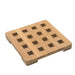 Buy Whitecap 62420 Teak Small Square Trivet - 6" - Marine Hardware