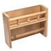 Buy Whitecap 62446 Teak Paper Towel Holder w/Spice Rack - Marine Hardware