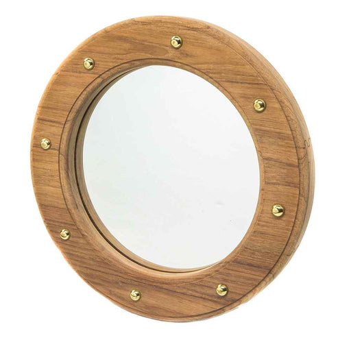 Buy Whitecap 62540 Teak Porthole Mirror - Marine Hardware Online|RV Part