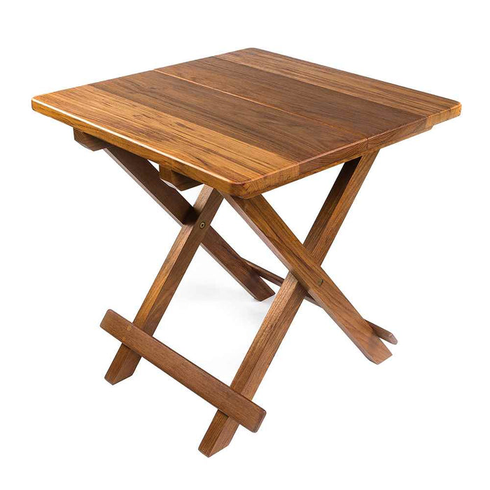 Buy Whitecap 60031 Teak Solid Top Fold Away Table - Marine Hardware