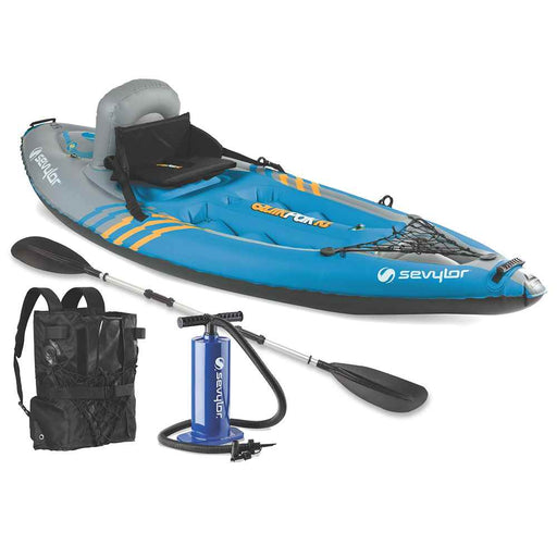 Buy Sevylor 2000014137 K1 QuikPak Inflatable Kayak - Paddlesports