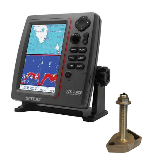 Buy SI-TEX SVS-760CFTH SVS-760CF Dual Frequency Chartplotter/Sounder