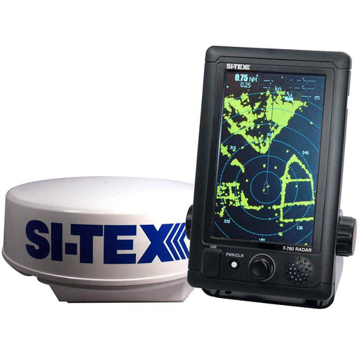 Buy SI-TEX T-760 T-760 Compact Color Radar w/4kW 18" Dome - 7" Touchscreen