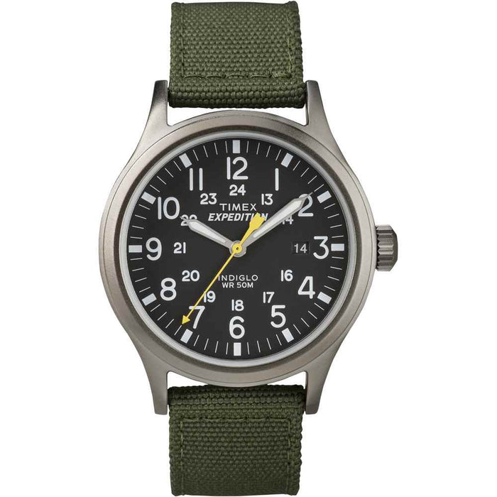 Buy Timex T49961 Expedition Scout Metal Watch - Green/Black - Outdoor
