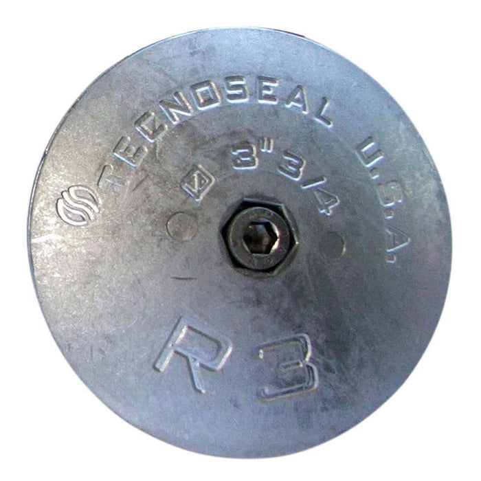 Buy Tecnoseal R3 R3 Rudder Anode - Zinc - 3-3/4" Diameter - Boat