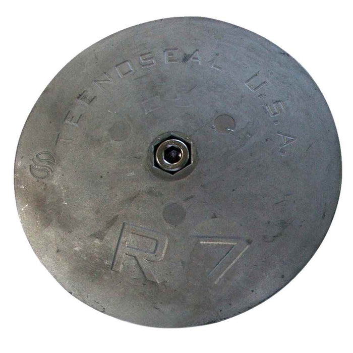 Buy Tecnoseal R7 R7 Rudder Anode - Zinc - 6-1/2" Diameter - Boat