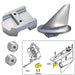 Buy Tecnoseal 20800 Anode Kit w/Hardware - Mercury Alpha 1 Gen 1 - Zinc -