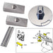 Buy Tecnoseal 20814 Anode Kit w/Hardware - Mercury Verado 4 - Zinc - Boat