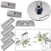 Buy Tecnoseal 20816 Anode Kit w/Hardware - Mercury Verado 6 - Zinc - Boat