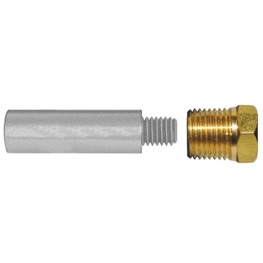 Buy Tecnoseal TEC-E0-C E0 Pencil Zinc w/Brass Cap - Boat Outfitting