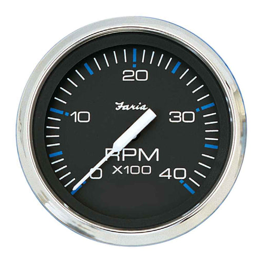 Buy Faria Beede Instruments 33742 Chesapeake Black 4" Tachometer - 4000