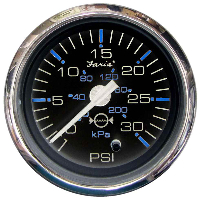 Buy Faria Beede Instruments 13712 Chesapeake Black 2" Water Pressure Gauge