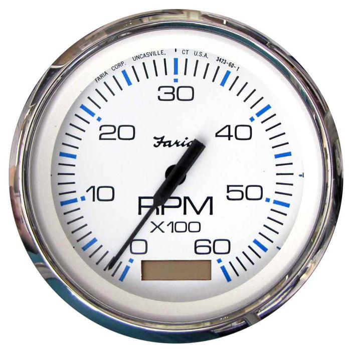 Buy Faria Beede Instruments 33832 Chesapeake White SS 4" Tachometer