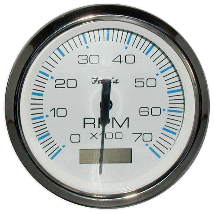 Buy Faria Beede Instruments 33840 Chesapeake White SS 4" Tachometer