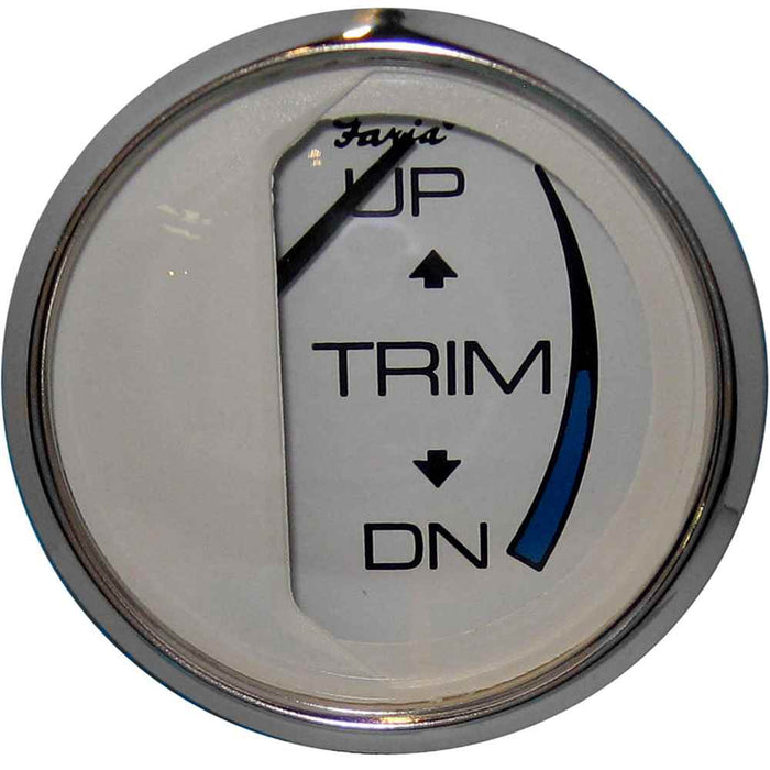 Buy Faria Beede Instruments 13807 Chesapeake White SS 2" Trim Gauge