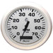 Buy Faria Beede Instruments 33140 Dress White 4" Tachometer w/Hourmeter -