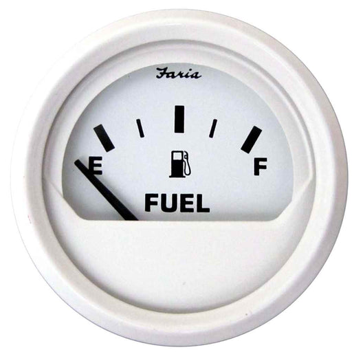 Buy Faria Beede Instruments 13101 Dress White 2" Fuel Level Gauge