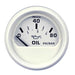 Buy Faria Beede Instruments 13102 Dress White 2" Oil Pressure Gauge (80