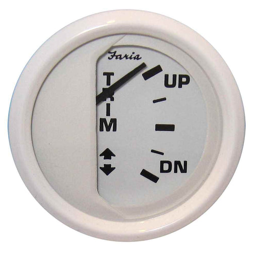 Buy Faria Beede Instruments 13123 Dress White 2" Trim Gauge (J/E/Suzuki