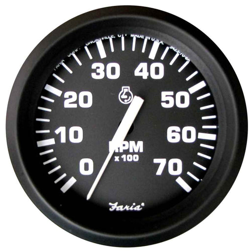 Buy Faria Beede Instruments 32805 Euro Black 4" Tachometer - 7,000 RPM