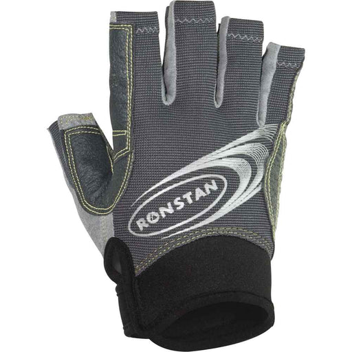 Buy Ronstan RF4880XS Sticky Race Gloves w/Cut Fingers - Grey - X-Small -