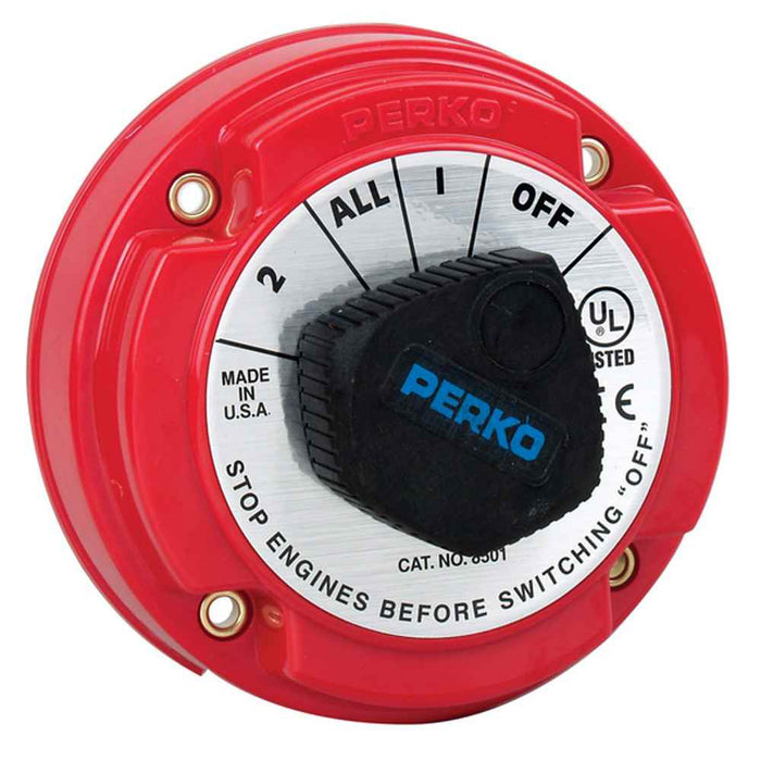 Buy Perko 8501DP Medium Duty Battery Selector Switch - 250A Continuous -