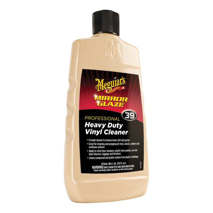 Buy Meguiar's M3916 39 Mirror Glaze Heavy Duty Vinyl Cleaner - 16oz - Boat