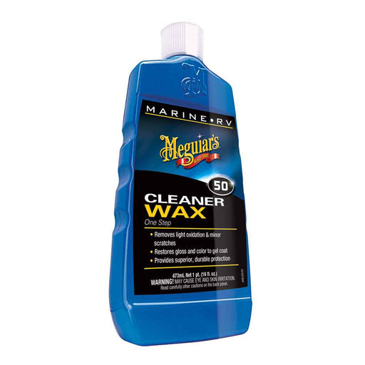 Buy Meguiar's M5016 50 Boat/RV Cleaner Wax - Liquid 16oz - Boat Outfitting