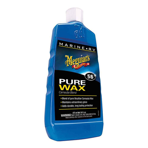 Buy Meguiar's M5616 56 Boat/RV Pure Wax - 16oz - Boat Outfitting Online|RV