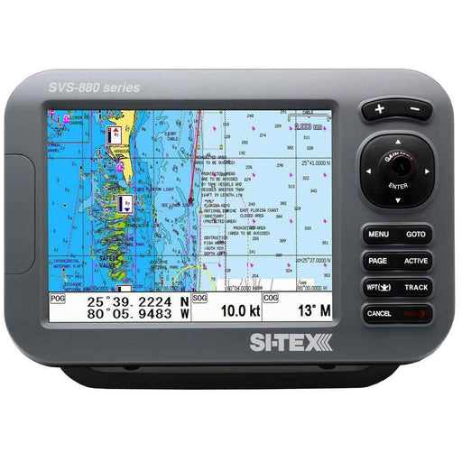 Buy SI-TEX SVS-880C SVS-880C 8" Chartplotter w/Internal GPS Antenna &