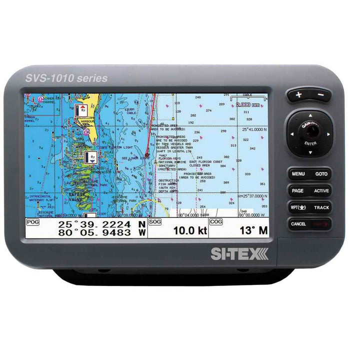 Buy SI-TEX SVS-1010C SVS-1010C 10" Chartplotter w/Internal GPS Antenna &