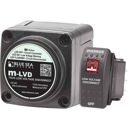 Buy Blue Sea Systems 7635 7635 m-LVD Low Voltage Disconnect - Marine