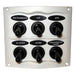 Buy Marinco 900-6WPW Waterproof Panel - 6 Switches - White - Marine