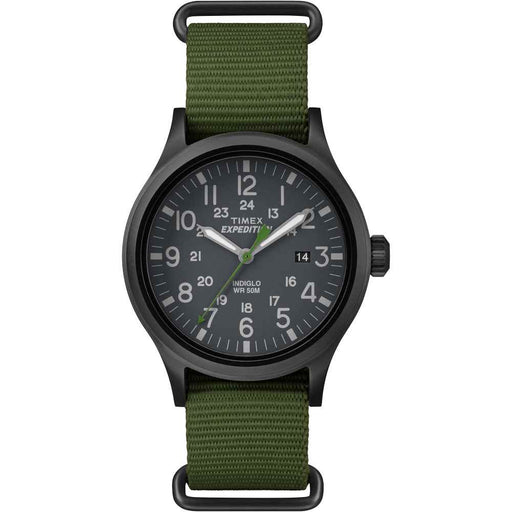 Buy Timex TW4B047009J Expedition Scout Slip-Thru Watch - Green - Outdoor