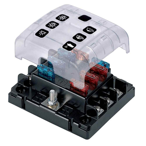 Buy BEP Marine ATC-6WQC ATC Six Way Fuse Holder Quick Connect w/Cover &