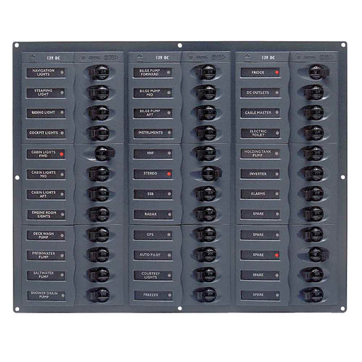 Buy BEP Marine NC36NM Circuit Breaker Panel - 36-Way - Marine Electrical