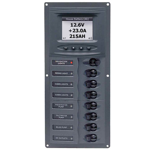 Buy BEP Marine 901V-DCSM Panel 8SP DC12V DCSM Vertical - Marine Electrical